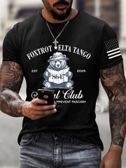 Men's Fashion Printed Casual T-shirt