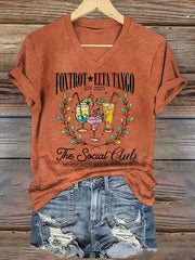 Women's Fashion Print Casual T-Shirt