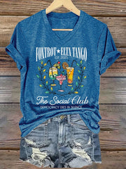 Women's Fashion Print Casual T-Shirt