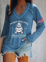 Women's FDT Print Casual T-shirt