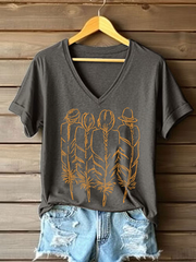 Women's every child matters V-neck T-shirts