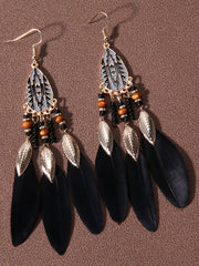 Native American feather earrings