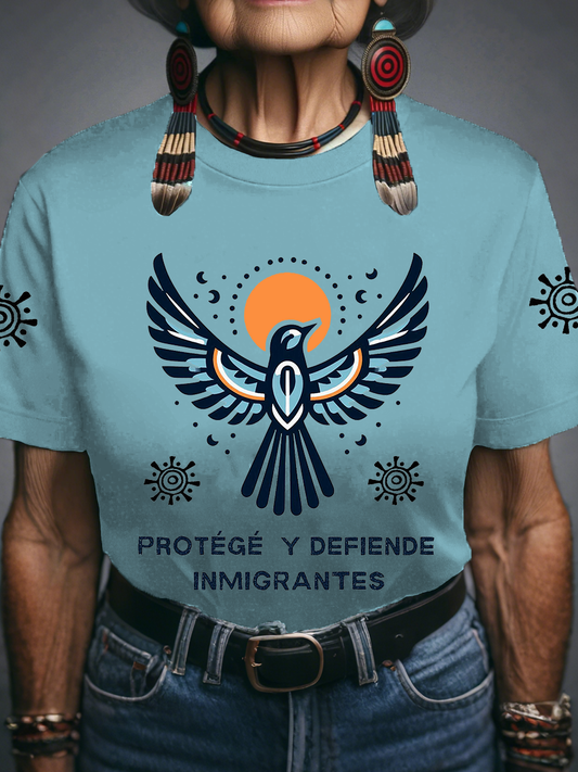 Women's Protect & Defend Immigrants T-shirts