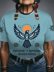 Women's Protect & Defend Immigrants T-shirts