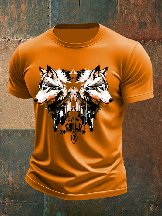 Men's Every Child Matters Printed Casual T-shirt