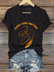 Women's Every Child Matters Print T-shirt