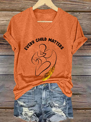Women's Every Child Matters Print T-shirt