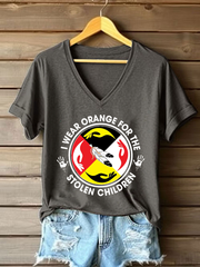 Women's Every Child Matters Printed Casual T-Shirt