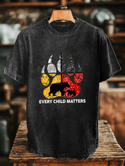 Men's Every Child Matters Printed Casual T-Shirt
