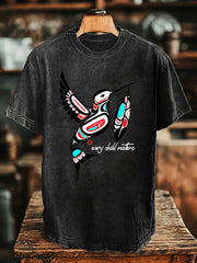 Men's Every Child Matters Printed Casual T-Shirt