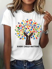 Women's Every Child Matters Print T-shirt
