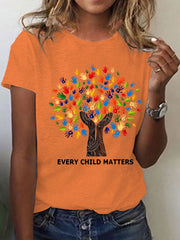 Women's Every Child Matters Print T-shirt