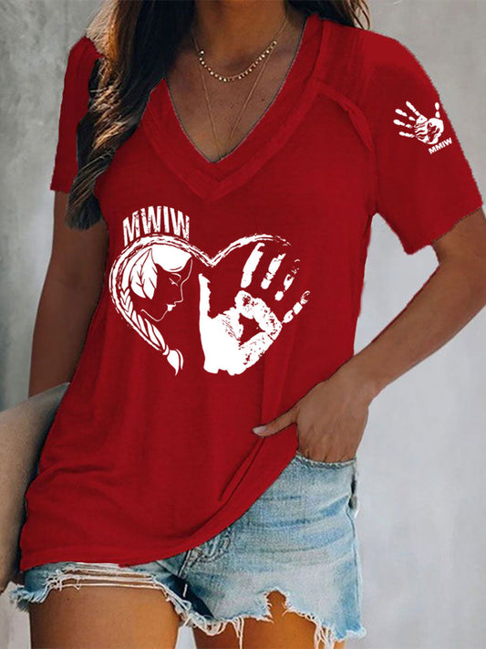 Women's MMIW Printed T-Shirt