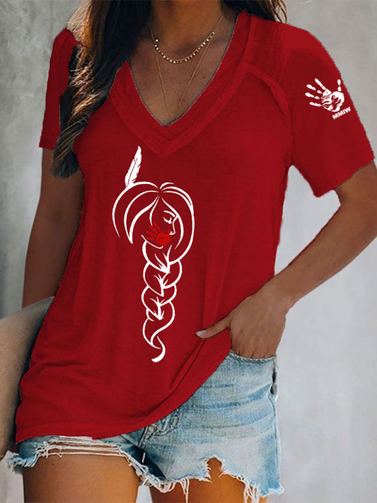 Women's MMIW Printed T-Shirt