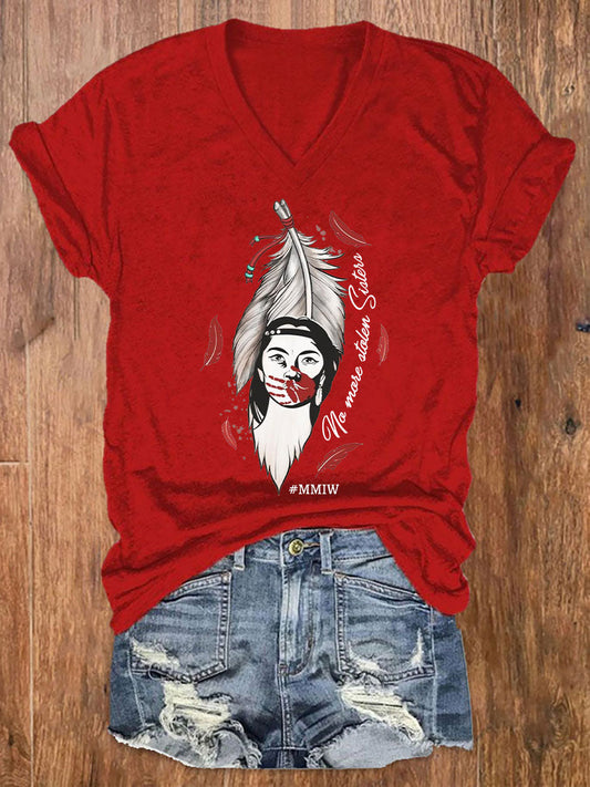 Women's MMIW Printed T-Shirt