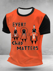 Men's every child matters Orange Shirt Day T-shirts