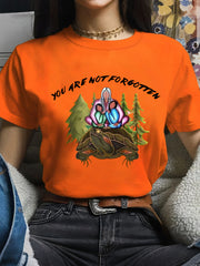 Women's you are not forgotten T-shirts