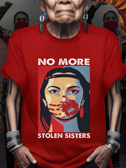 Women's no more stolen sisters T-shirts