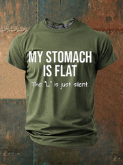 Men's Funny Slang Sarcasm 3D Print Short Sleeve T-Shirt