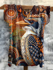 Women's Indigenous Kookaburra Art Print T-Shirts