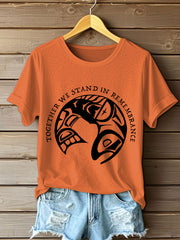 Women's Together we stand in remembrance T-shirts