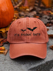 Unisex It's Frickin' Bats Halloween Hat