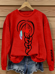 Women's MMIW Print Sweatshirt