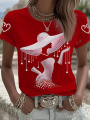 Women's Breast Cancer Awareness Short-sleeved T-shirt