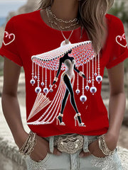 Women's Breast Cancer Awareness Short-sleeved T-shirt