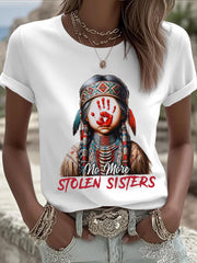 Women's no more stolen sisters MMIW T-shirts