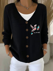 Women's Every Child Matters Printed Casual Cardigan