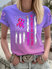 Women's Breast Cancer short-sleeved T-shirt