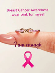 Women's breast cancer ring