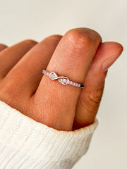 Women's breast cancer ring