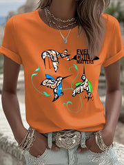 Women's Every Child Matters Printed Casual T-shirt