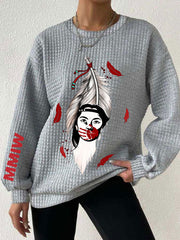 Women's MMIW Waffle Sweatshirts