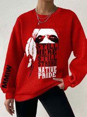Women's MMIW Waffle Sweatshirts