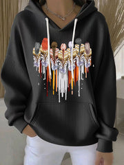 Women's orange shirt indigenous hoodies