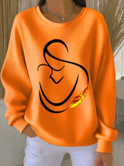 Women's orange shirt indigenous sweatshirts