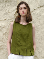 Women's Linen Casual Breathable Sleeveless Shirt