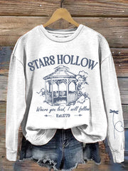 Women's Stars Hollow 1779 Print Sweatshirt