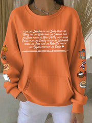 Women's Gilmore Goals sweatshirts