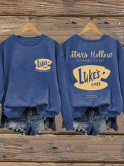 Women's Luke’s Diner Stars Hollow, Connecticut Sweatshirts