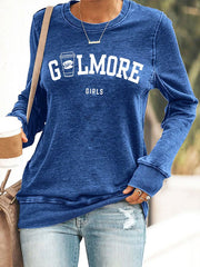 Women's coffee cup autumn girl sweatshirts