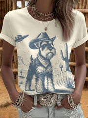 Women's Western Schnauzer T-shirts