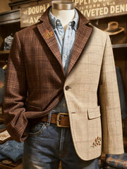 Men's Autumn Art Printed Jacket