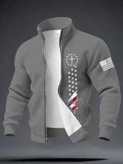 Men's Jesus The Way The Truth The Life Cross Long Sleeve Top