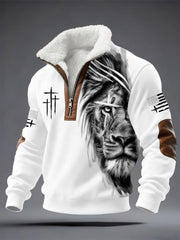 Men's Faith Print Sweatshirt