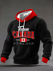 Men's CANADA 2026 Printed Casual Hoodie