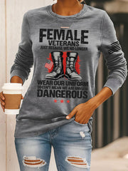 Women's Veteran Sweatshirts